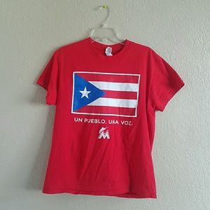 "Un Pueblo. Una Voz." Tshirt Florida Marlins